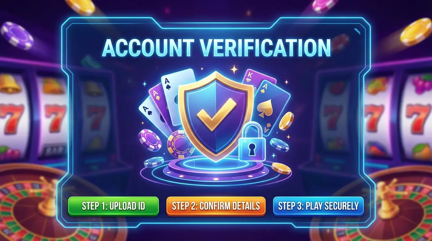 Unique casino account verification